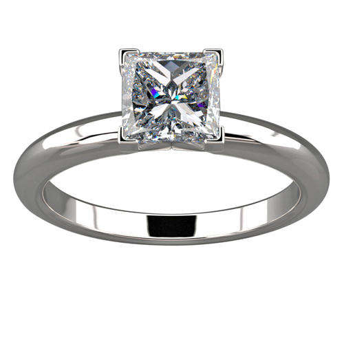 ***IN STOCK!!***  CERT INCL 0.72 J/VS CERTIFIED SOLITAIRE ENGAGEMENT RING PRINCESS CUT NATURAL DIAMO