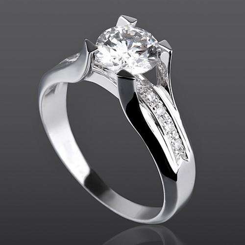 "CERTIFICATE VALUE R84 480!!" 1.25 ct Round Cut Certified Diamond Wedding Solitaire