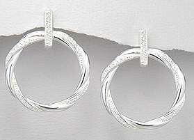 ***IN STOCK***GORGEOUS REAL 925 SOLID SILVER EARRING SET