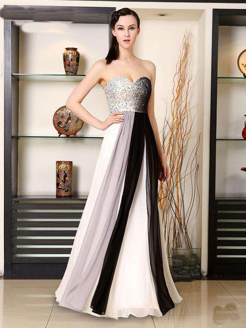 Ladies Strapless Black Long Prom Party Maxi Evening Dress Bridesmaid Size 12