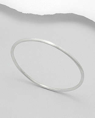 ***IN STOCK***  SOLID STERLING SILVER BANGLE