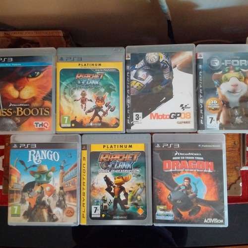 7 Playstation 3 games for sale