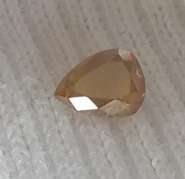 ***IN STOCK!!*** 0.45ct REAL Yellowish Brown- 100% EARTH MINED! [5.4 x 3.9mm ] Pear Shape-