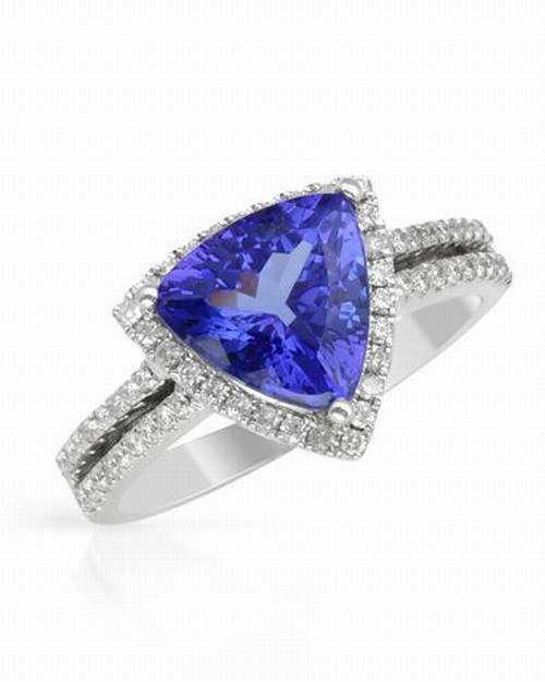 **IN STOCK!!!CERT INCLUDED R53 535!** Estate 2.66 ct 18Kt Gold  Diamond Tanzanite Engagement Ring