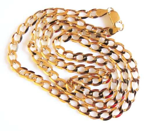***IN STOCK***VERY HEAVY 20 GRAM SOLID 9CT GOLD CHAIN FOR MEN OR WOMEN 65.5CM