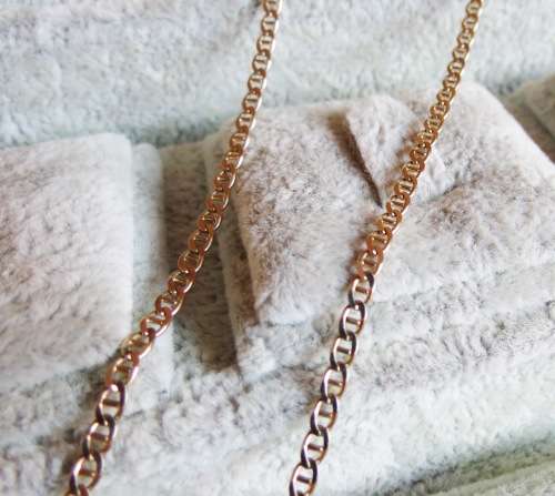 ***IN STOCK***  HEAVY AND LONG 5.6 GRAM SOLID 9CT GOLD CHAIN FOR WOMEN 66CM