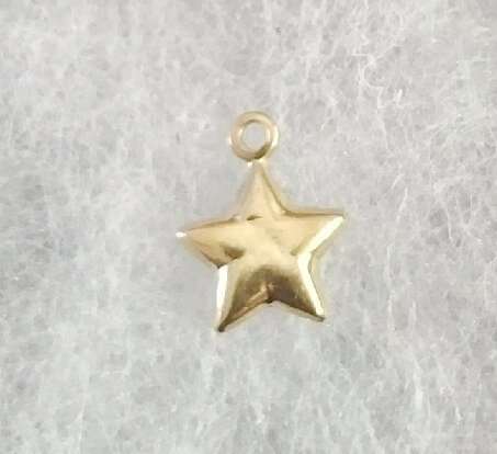 ***IN STOCK!!*** 9CT SOLID GOLD CHARM STAR