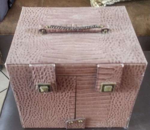 Large jewelry box with drawers