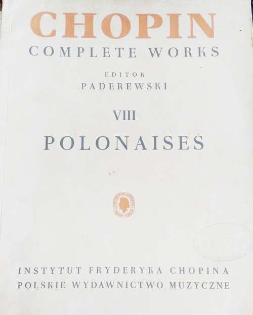 Chopin Complete works - 8 Polonaises - Advance playing
