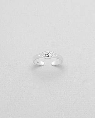 "IN STOCK!!"  Solid 925 Sterling Silver Toe ring