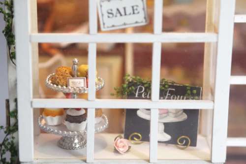 "IN STOCK" DIY Wooden 3D Dollhouse Romantic Scene Sweet Time Kits With Furniture X-Mas Gift