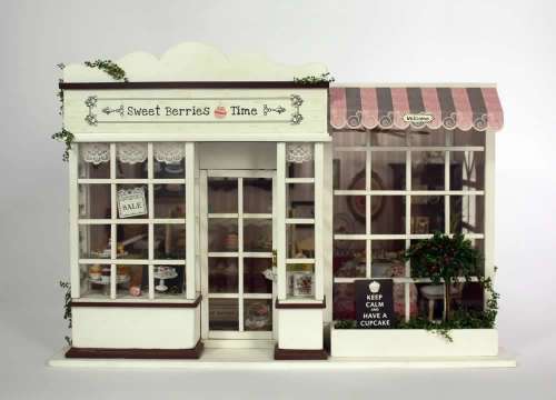 "IN STOCK" DIY Wooden 3D Dollhouse Romantic Scene Sweet Time Kits With Furniture X-Mas Gift