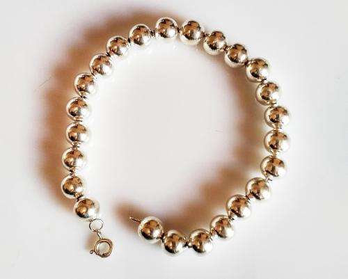 ***IN STOCK*** 21.8 GRAM SOLID 925 STERLING SILVER BRACELET HANDMADE IN MUSCAT, OMAN.