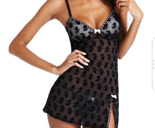 **IN STOCK!!** Medium black sleepwear lingerie.