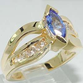 ***R36 890*** 1.52CT 9 STONE TANZANITE & DIAMOND RING (6.3gram - HEAVY!!!)