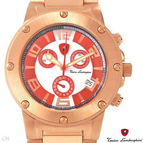 **R22 900** TONINO LAMBORGHINI Brand New Gents Chronograph Date Swiss Movement Watch