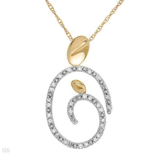 **R1 499** Brand New Necklace With Genuine Clean Diamonds Crafted in Yellow Gold Length 18in