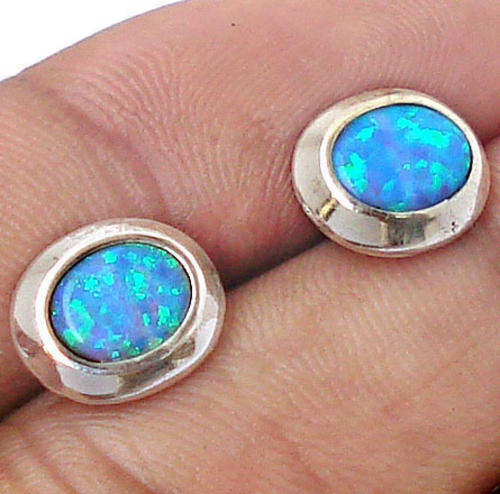 ***R1 500*** AUSTRALIAN OPAL 925 STERLING SILVER EARRINGS