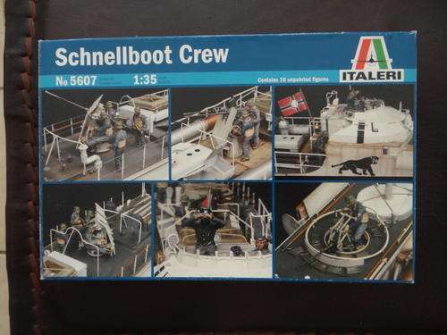 Italeri Schnellboot crew