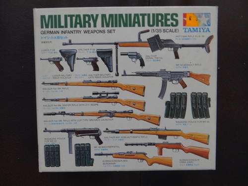 Tamiya infantry weapons set