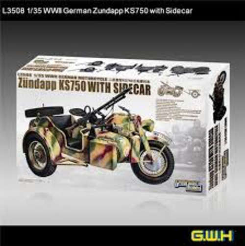 1/35 Great Wall Hobby Zundapp KS750 with side car