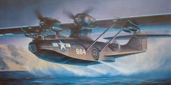Academy 1/72 PBY-5A Black Cat Catalina