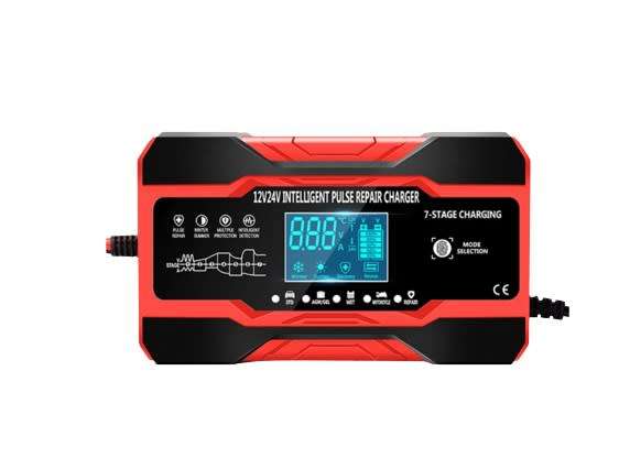 7 Stage Battery Intelligent Pulse Repair Charger 12v10a /24v5a