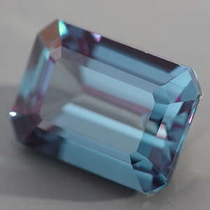 11.85ct. AAA COLOR CHANGE CZOCHRALSKI ALEXANDRITE GEM