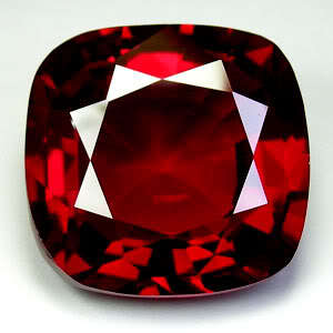 34.85ct.AWESOME BLOOD RED RUBY CUSHION LOOSE GEM