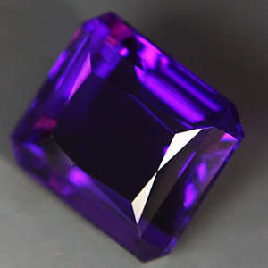 20.00ct. AWESOME AAA DEEP AMETHYST OCT LOOSE GEMSTONE