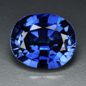 5.00ct .AWESOME CORNFLOWER BLUE SAPPHIRE OVAL GEM