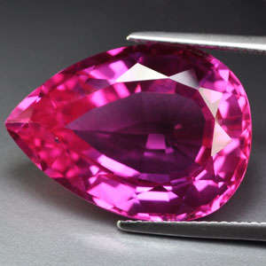 24.10ct.EXCELLENT TOP PINK SPINEL PEAR LOOSE GEMSTONE