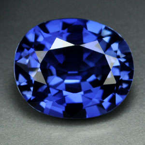 9.50ct.AWESOME CORNFLOWER BLUE SAPPHIRE OVAL GEMSTONE