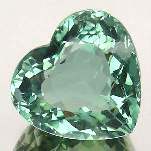 30.04ct GREEN URUGUAY AMETHYST HEART SHAPE