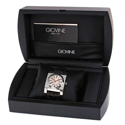 ***R35000*** GIOVINE DOMINO Collection Gentlemans Automatic Designer Date Watch. Made in Italy!