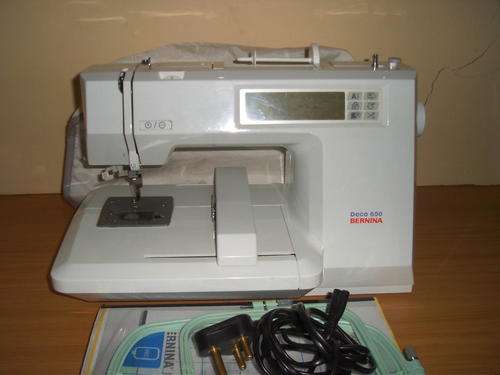 Bernina Deco 650 Embroydery Machine