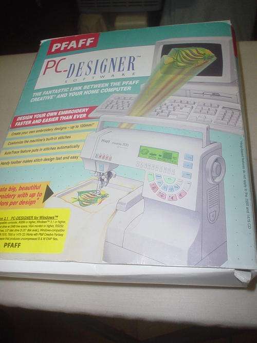Pfaff PC-Designer software for windows version 2.1