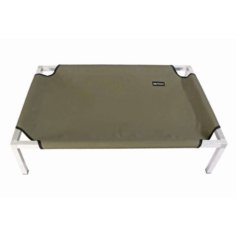 Mutcho Premium Dog Bed - Olive - Medium - 75 x 55cm