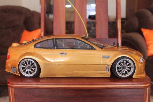 BMW M 3 GTR radio controlled car,it has only been used twice and is like new.