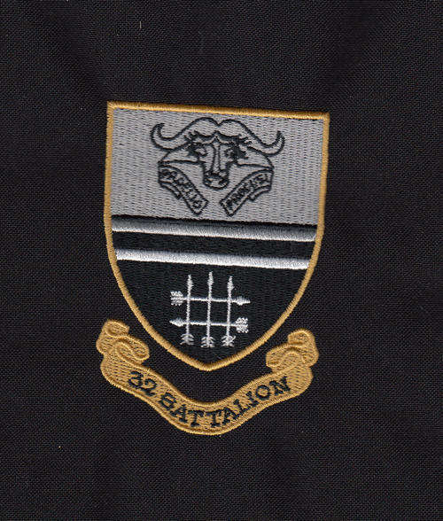 32 BATTALION COMERATIVE BLAZER POCKED BADGE