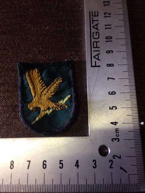 !!!Rare Ciskei Defence force Special Forces Cloth beret badge!