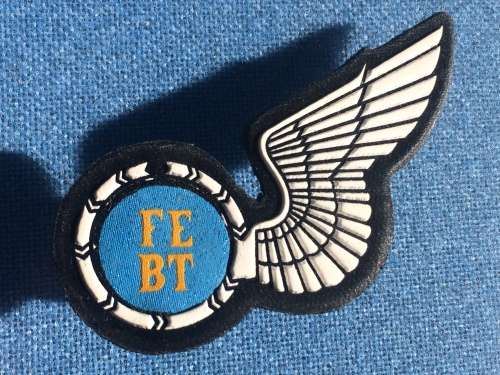 SAAF Flight Engineer Rubberized brevet/wing