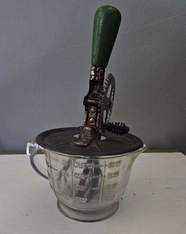 Vintage beater in jug