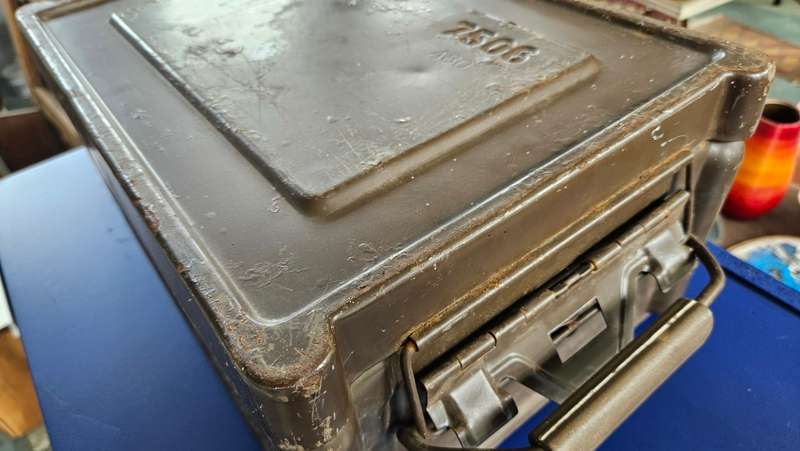 Vintage Army ammo box
