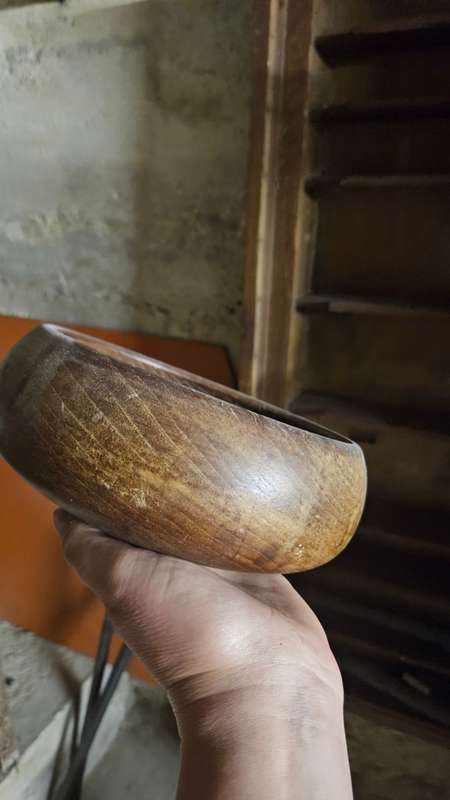 Vintage wooden bowl