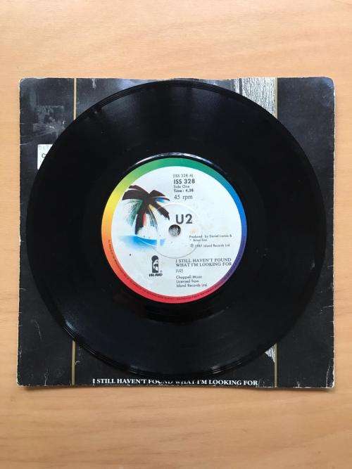 U2 - I still haven`t found what I was looking for 7` single (G / VG-)