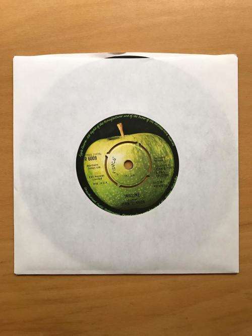 John Lennon - Imagine 7` single (VG+ / VG-)
