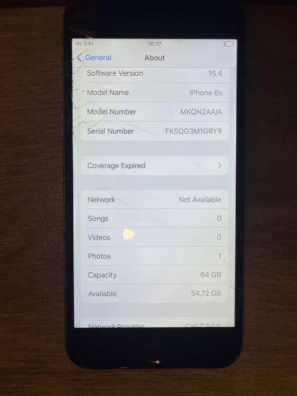 iPhone 6s - Please read description before purchasing