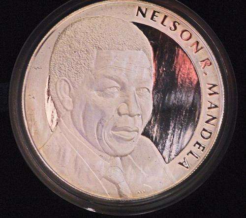 RARE 1994 5oz Silver Inauguration Coin (Education Africa)