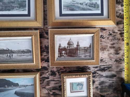 6 gilt frames